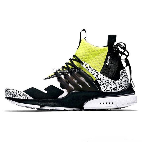 

famous acronymÂ® x lab air presto mid running shoes for men women pink blue white green acronym prestos trainers eur36-45