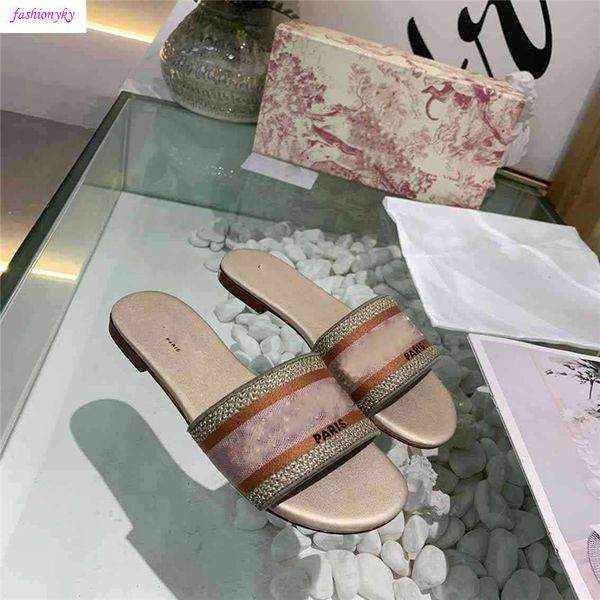 

dazzle цветы женщины сандалии тапочки дизайнерские вьетнамки полосатый вышивка sandal цветочные brocade тапочка, Black