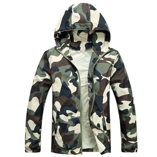 

2020 mens outwear thin jackets coats fashion camouflage jacket summer male hooded sunscreen coat cheap, Black;brown