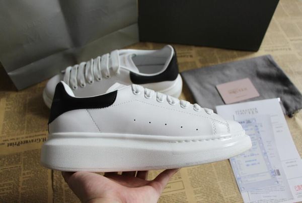 

new fashion chaussures shoe beautiful platform casual sneakers luxury designers shoes leather solid colors dress shoe