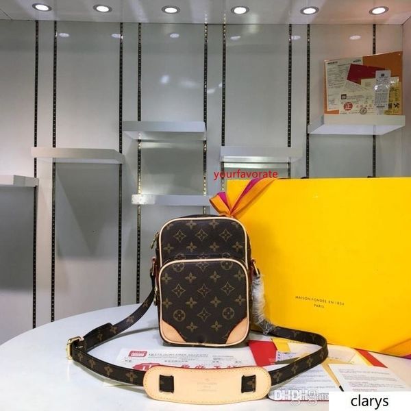 

lovuitto designers monograms e shoulder bag m45236 brown crossbody canvas angle cliff shoulder bag size:20x15x10cm