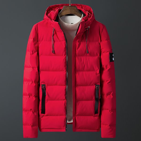 

plus size 4xl 5xl hooded collar warm winter parkas and male coats 93, Black