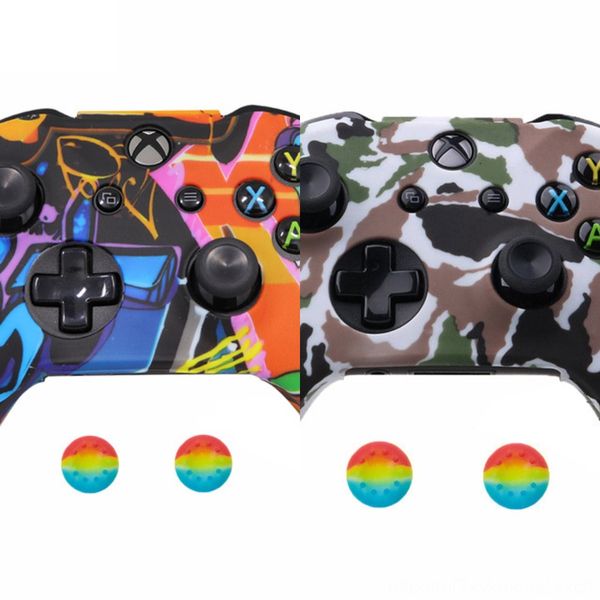 

nfgmx cover touch faceplate soft front housing xbox case repair part for xbox one s shell one x game controller (model 1708