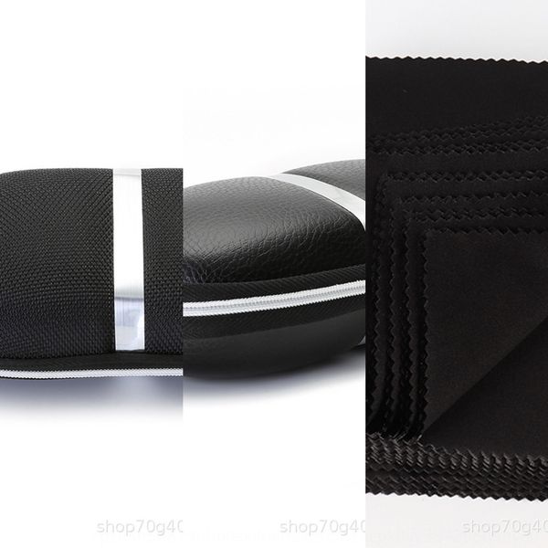 

multifunctional case case hook sun glasses eva zipper box anti-pressure leather glasses box