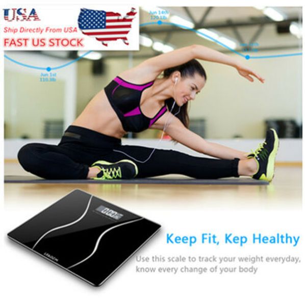 

180 кг персональный масштаб цифровой масштаб electronic lcd закаленные стекла ванная комната продолжать fit scale health и beauty tool best