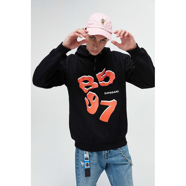 

mens pullover designer sweater luxury solid color digital printing hoodies men women couple fashion hoodie brand sweater, Black