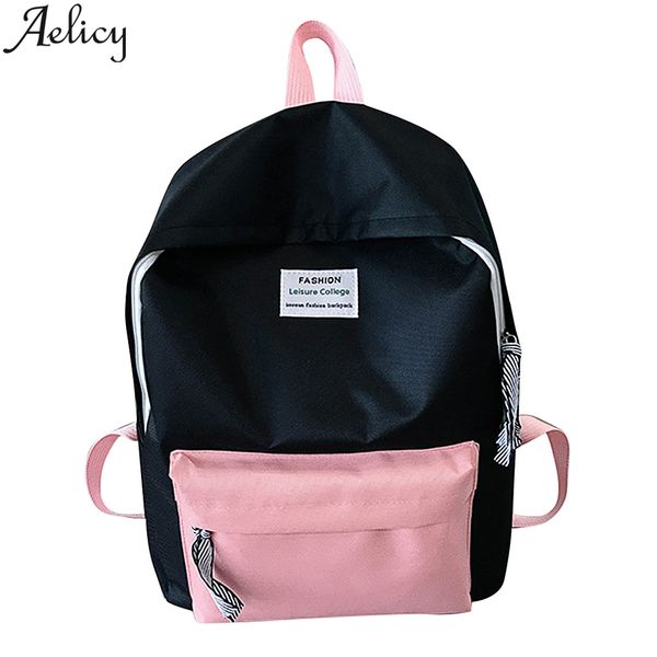 

aelicy schoolbag для подростков девочек коллекция женщина сумки luxury конструкторы путешествия рюкзак женщин сумки на ремне большой емкости