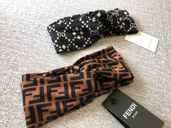 

Новые аксессуары для волос женские девушки FF широкополые буквы в середине вязана