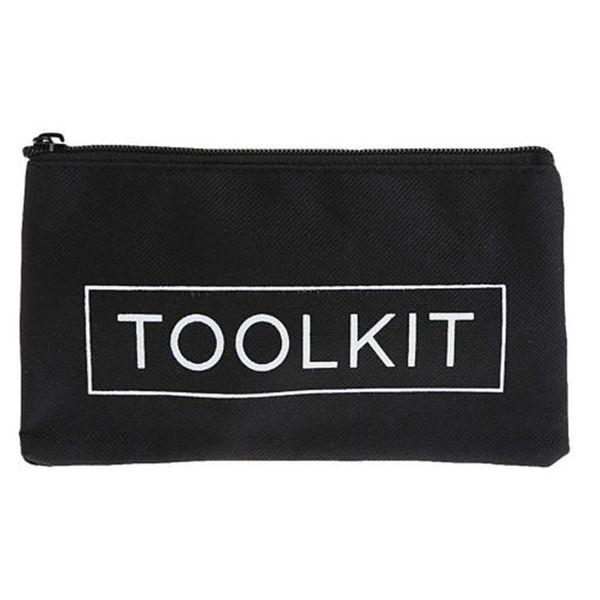 

600d waterproof oxford cloth storage bag for hand tools mini tool bag with zipper organizer storage 19*11cm
