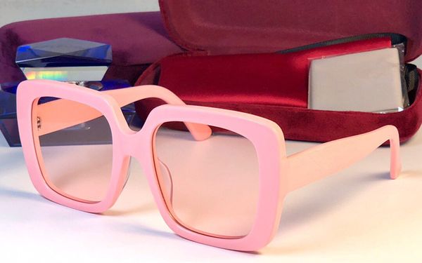 

theluxury designer women sunglasses 0418 square frame simple solid color style selling glasses uv400 protection eyewear with box, White;black