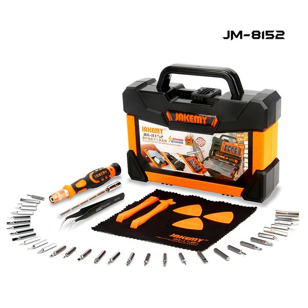 

46 in 1 stainless steel screwdriver tool set multi-functional bits for pc/console/mobile phone magnetic adjustable hand tool set