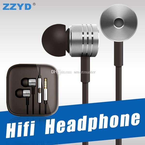 

ZZYD Xiaomi HIFI Наушники с шумоподавлением Гарнитура Универсальный 3,5 мм Металлические