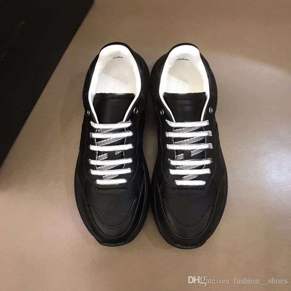 

2019 luxury designer mens shoes men basketball sneakers trainers loafers stan smith star vintage espadrilles shoes with box size 38-45 -387, Black