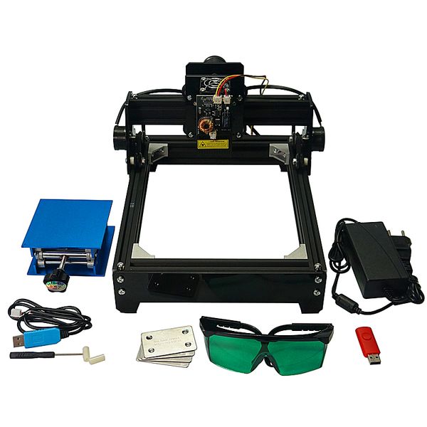 

15w 15000mw mini 2014 diy laser engraving metal engraver marking machine