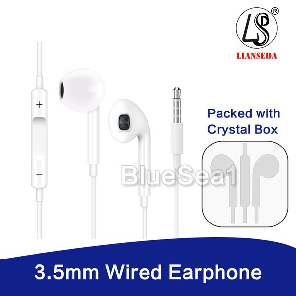 

Univer al 3 5mm wired earphone with volume control head et earbud for cell phone deep ba game
