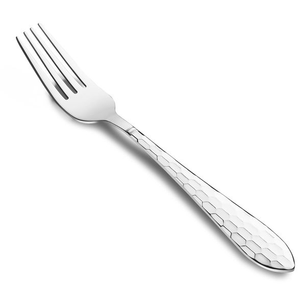 

high-quality stainless steel dinner forks, 8 inches