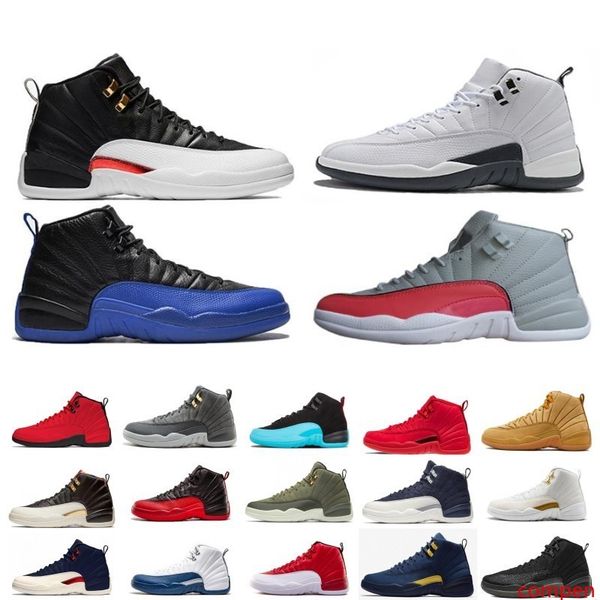 

2019 shoes 12 12s fiba reverse game royal men basketball shoes bumblebee yellow black winterized cny mens trainers designer sneakers schuhe