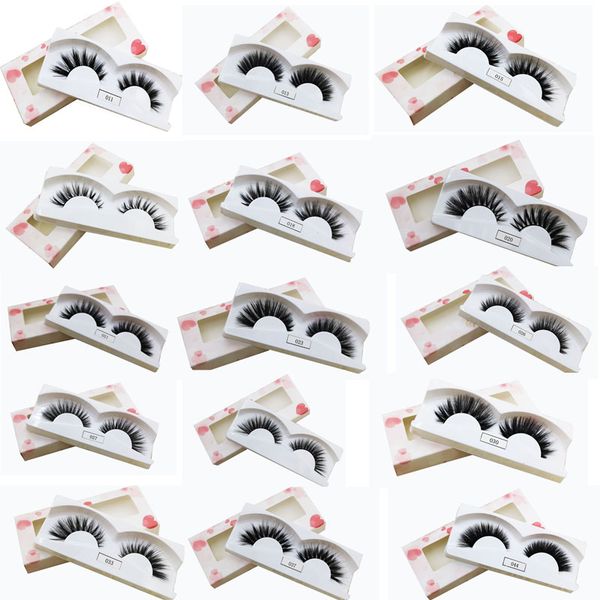 

new false eye lashes natural 100% handmade thick false eyelashes extension soft eye lashes mink eyelashes