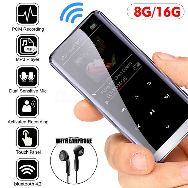 

kinganda 2019 mp3 player hifi sport music speakers media fm radio recorder 8/16gb 7.15