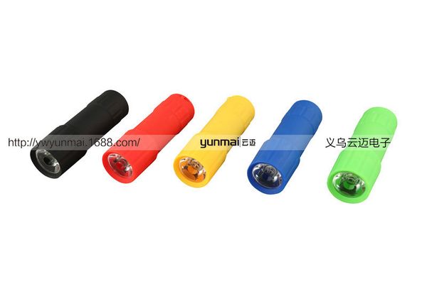 

мини светодиодный фонарик светодиодный портативный фонарик светодиодный пластиковый бытовой фонарик