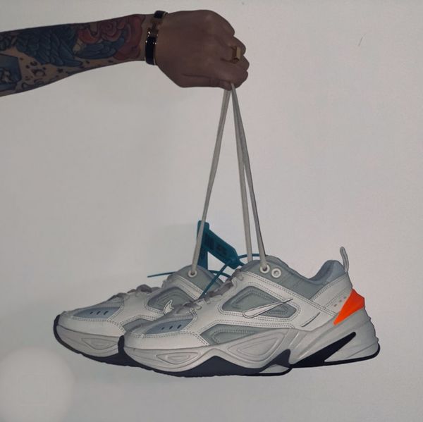 

triple black m2k tekno zoom 2k sport sneakers for men women running shoes blakc white cremay white grey mens outdoor trainer 36-45