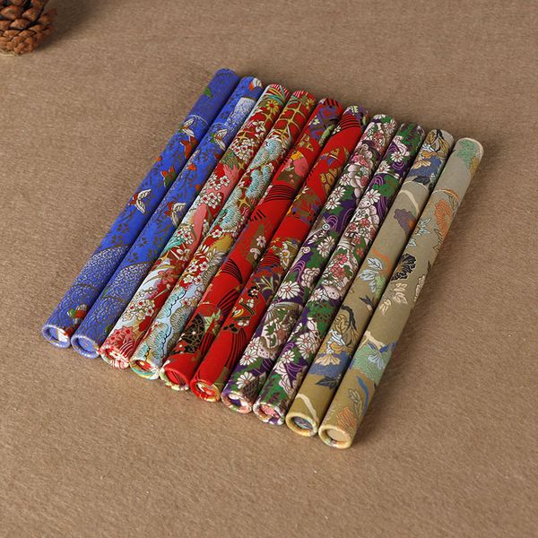 

colorful printing paper incense tube incense barrel small storage box for 10g joss stick wholesale