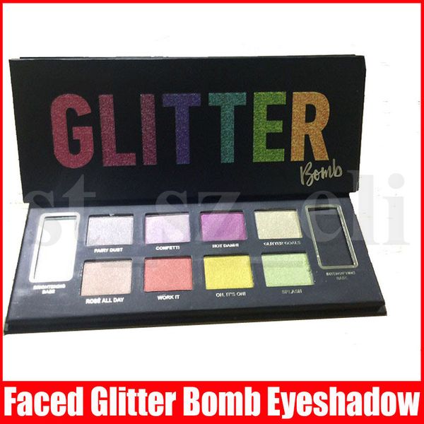 

блеск бомба палитра теней для век лимитированная серия 10 цвет длительная косметика для глаз новая в коробке