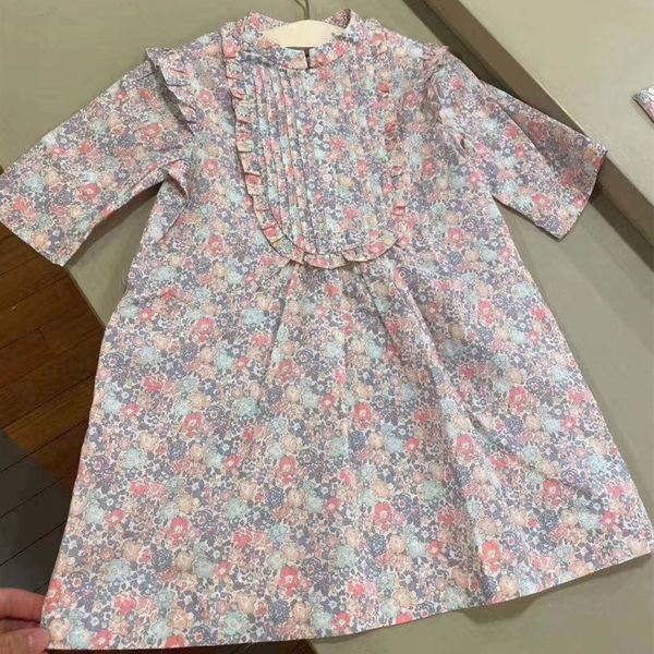 

2020 bp стиль springsummer цветочного dresstopskirt детской одежда набор для новорожденных девочек черри brands одежды, White