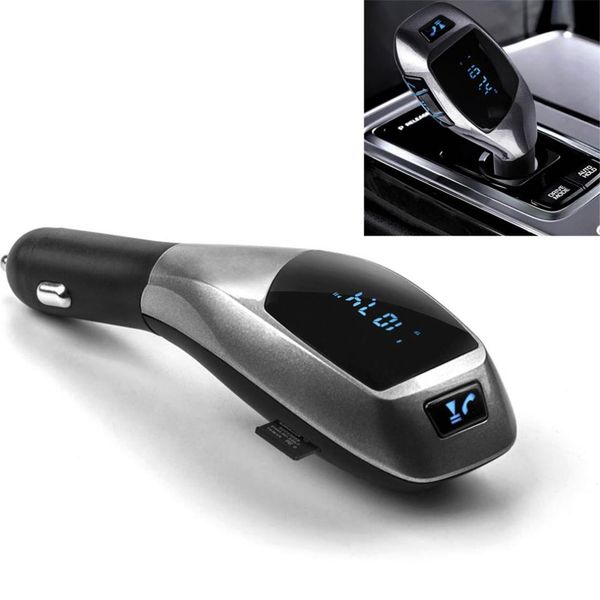 

autos wireless bluetooth x5 music player fm lcd screen radio adapter usb charger
