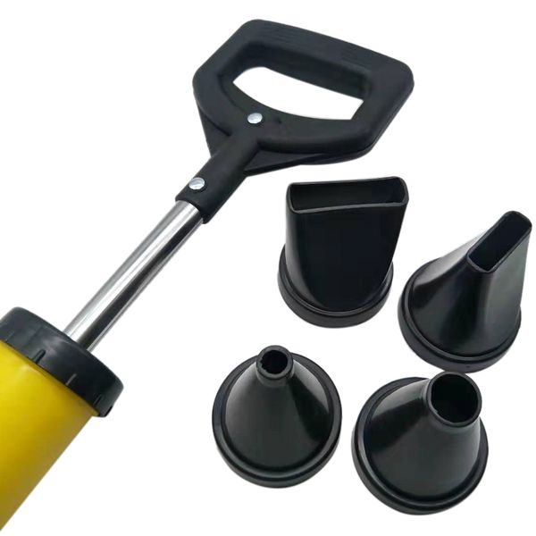 

4 nozzle mortar pointing caulking applicator tool grouting sprayer cement brick lime filling pump wear resistant manual