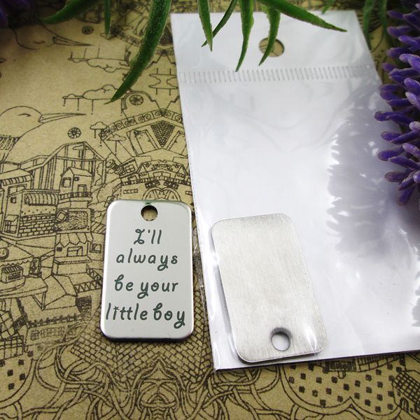 

40pcs--"i'll always be your little boy"stainless steel charms more style for choosing diy charms pendants for necklace, Bronze;silver