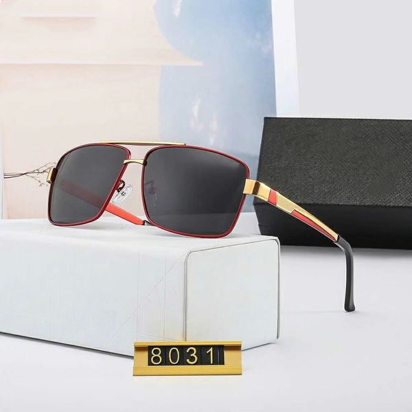 

2020 mens sunglasses driving sunglasses polarized goggle glasses style 8031 uv400 4 colors optional with box