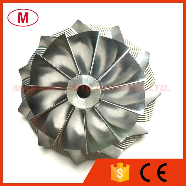 

gt3582 451644-0005 61.33/82.00mm 11+0 blades racing turbocharger aluminum 2618/milling wheel/turbo billet compressor wheel turbo chra/core