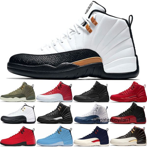

12 12s mens basketball обувь мастер cny flu game черная полночь такси xii проектировщик тренеры спорт кроссовки размер 41-47 интернет продаж