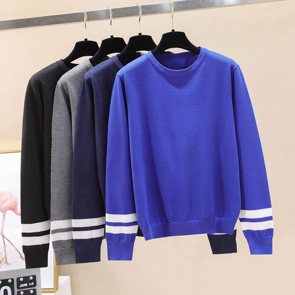 

casual men women o-neck solid pullover sweater spring autumn fashion hip hop sweaters pullovers male female harajuku clothes, White;black