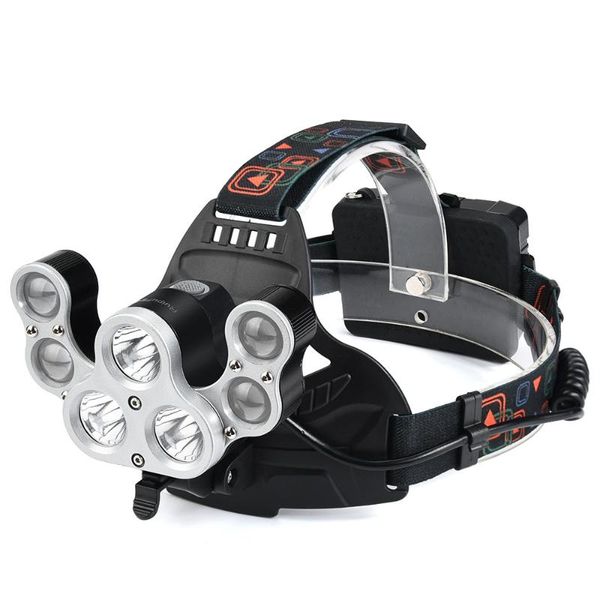 

outdoor lighting 35000 lm 7x xm-l t6 led adjustable headlamp headlight travel head torch fishing bike light c30