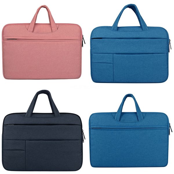 

13.3-15.6 inch laphandbag polyester briefcase carrying ers case notebook pc handle bag for macbook computers #350