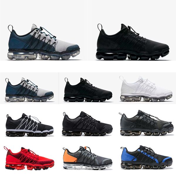 

2019 New Run UTILITY Running Shoes for Men Triple White Black REFLECTIVE Medium Olive Burgundy Designer Mens Trainers Sports Sneakers