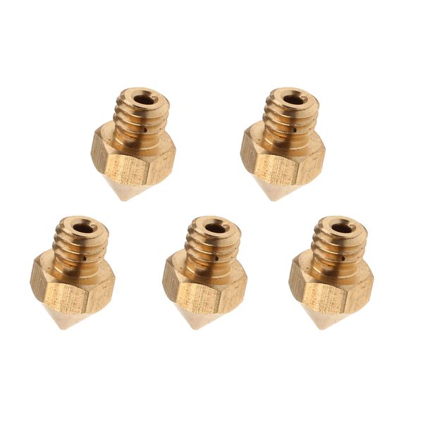 

5 штук 0.2mm металл сопла 1,75 волокно v6 hotend экструдер 3d составные части принтера