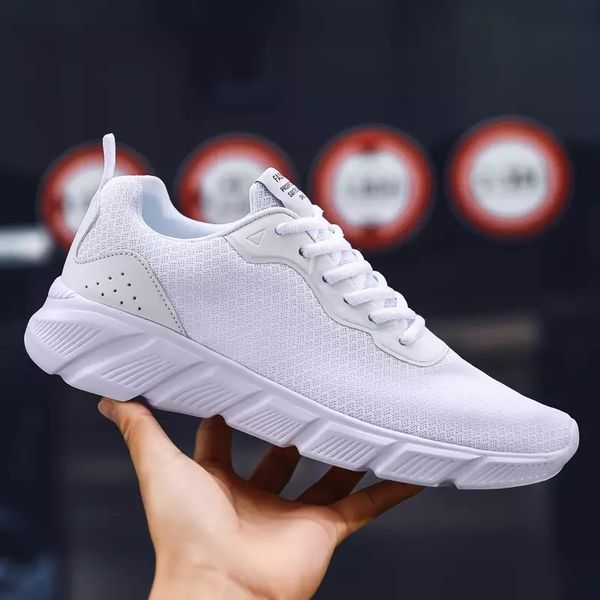 

with socks discount fashion luxury running shoes for men women triple black breathable mens trainers outdoor athletic sports sneaker, White;red