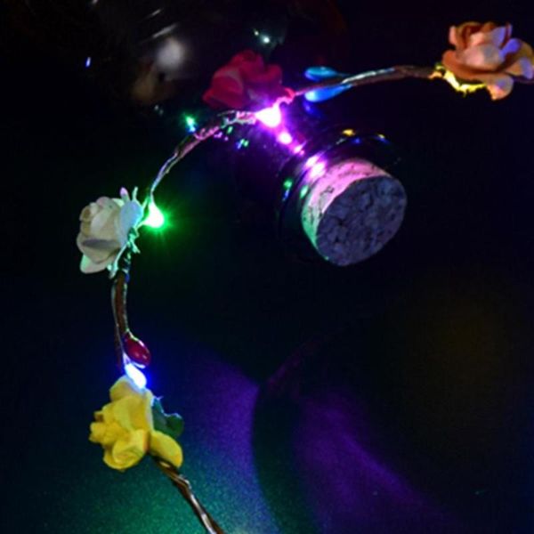 

glowing wreath led light wreath headwear tourist attraction hair ornaments hairband decoration accessories