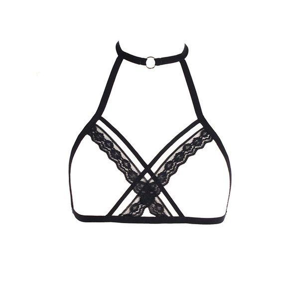 

fashion elasticated underwear with lace lingerie erotic openwork with lace elastic band, Red;black