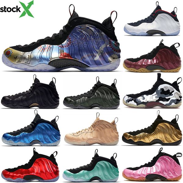 

penny hardaway shoes cny pearlized pink habanero red og royal camo metallic gold vachetta tan fashion mens basketball shoes, Black