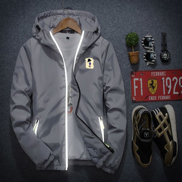 

модные мужские куртки пальто осень конструктора с капюшоном куртки с буквами ветровка на молнии толстовки для мужчин sportwear для одежды, Black;brown