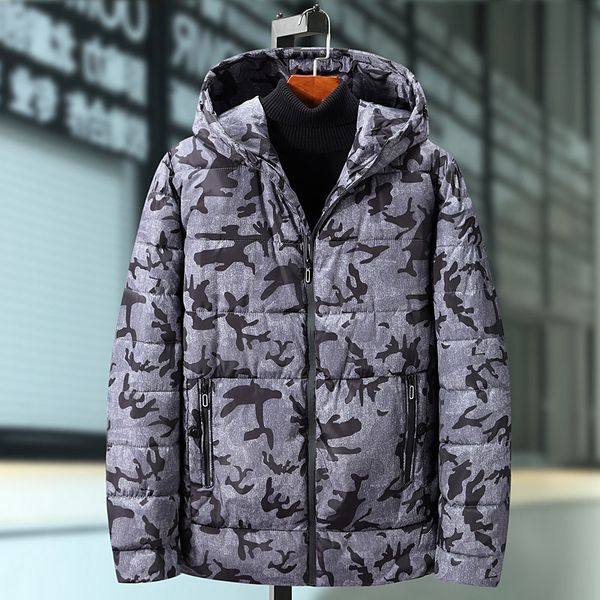 

9xl men 2019 winter new long hat causal thick waterproof warm parkas jacket men autumn cotton pockets outwear coat parkas, Black