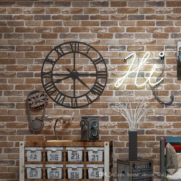 Brick Wallpaper 3d Suppliers High Quality 3d Brick Wallpaper Stone Wall Paper Faux Brick Wallpaper 3d Living Room Sofa Wall Paper Full Hd Wallpaper