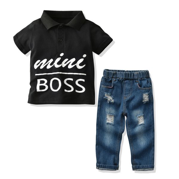 

for childrens clothing er tong shan baby yin hua shan jeans boys set