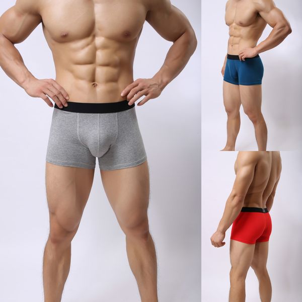 

men's cotton european size boxer 8022 men's cotton european under underpants size boxer pants 8022, Black;white