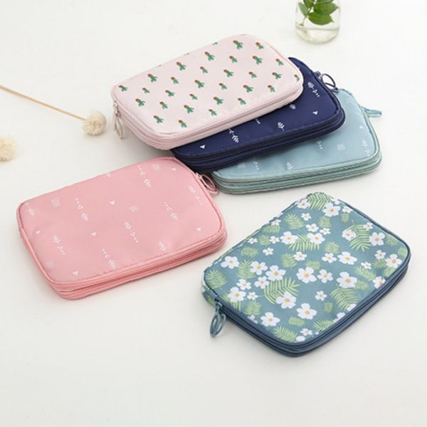 

travel passport storage bag multifunction digital usb cable charger earphone pouch storage organizer bag case zxq xq