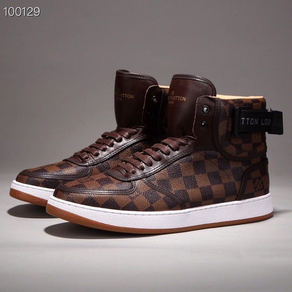 

kf17new limited edition french series high-end men s casual shoes, men s boots fashion sports shoes, original shoebox delivery 38-44, Black